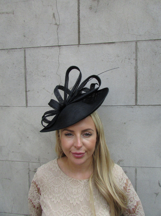 Large Black Teardrop Hatinator