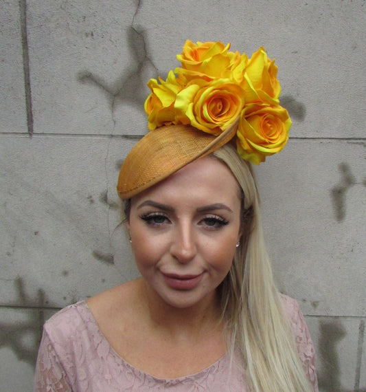 Mustard Rose Disc Hatinator