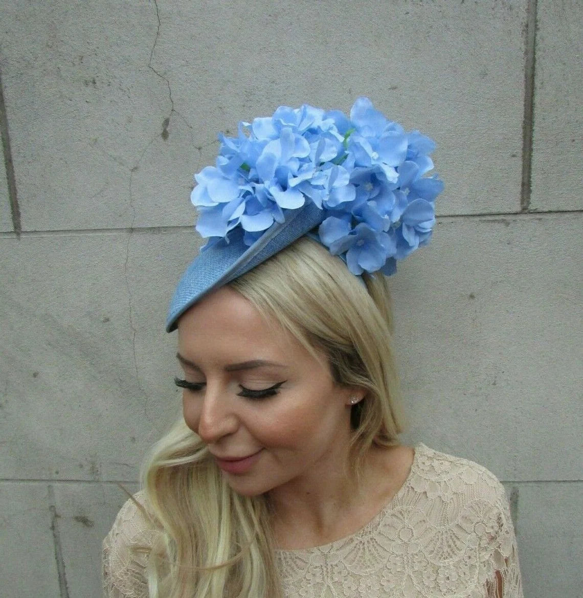 Light Blue Hydrangea Flower Hatinator