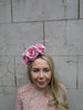 Dusky Pink Rose Flower Headpiece