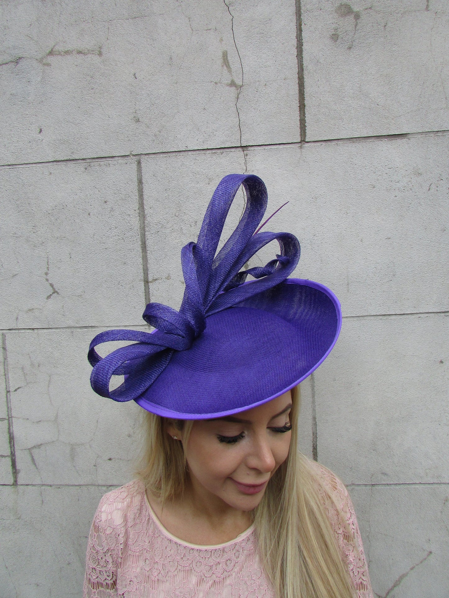 Large Purple Disc Hatinator