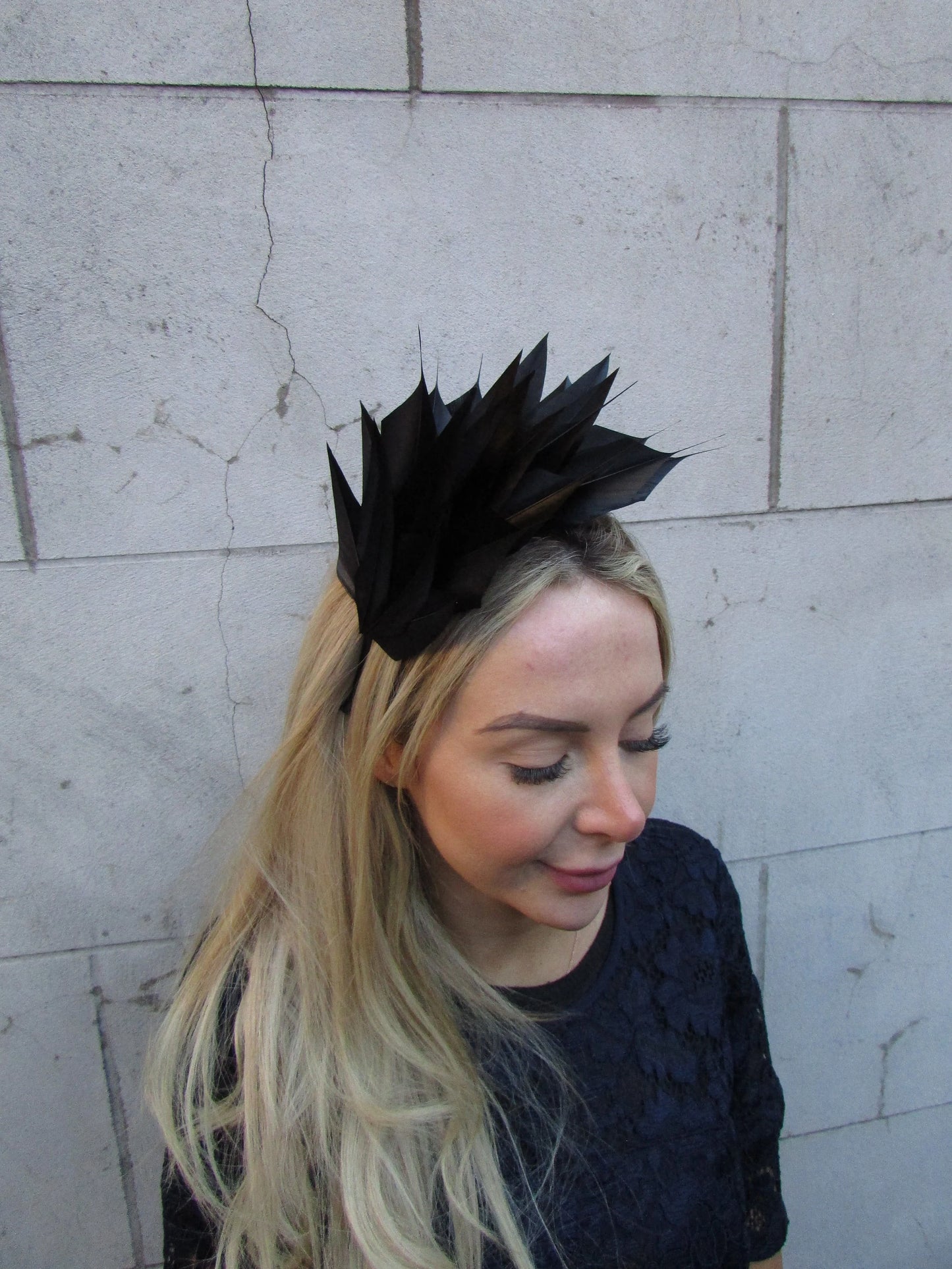 Black Feather Headpiece
