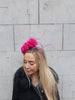 Magenta Flower Headpiece