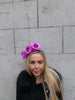 Lilac Rose Flower Headpiece