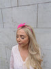 Hot Pink Feather Headpiece