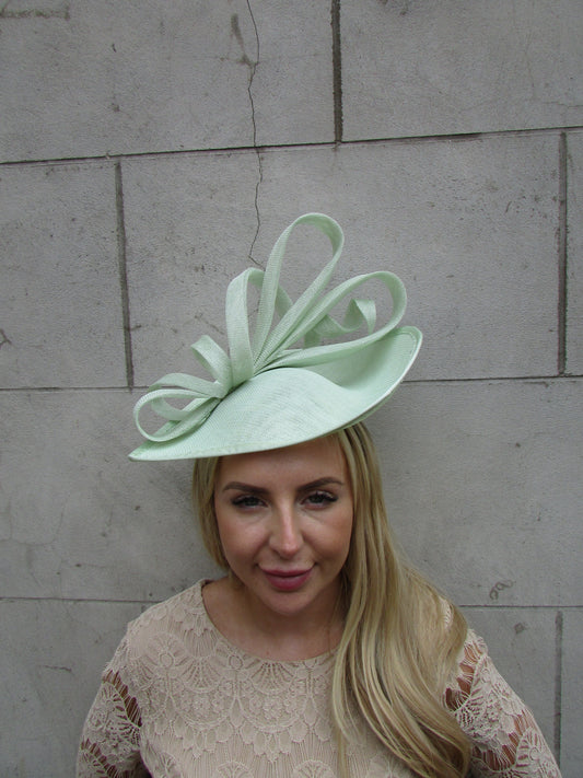Large Mint Green Teardrop Hat