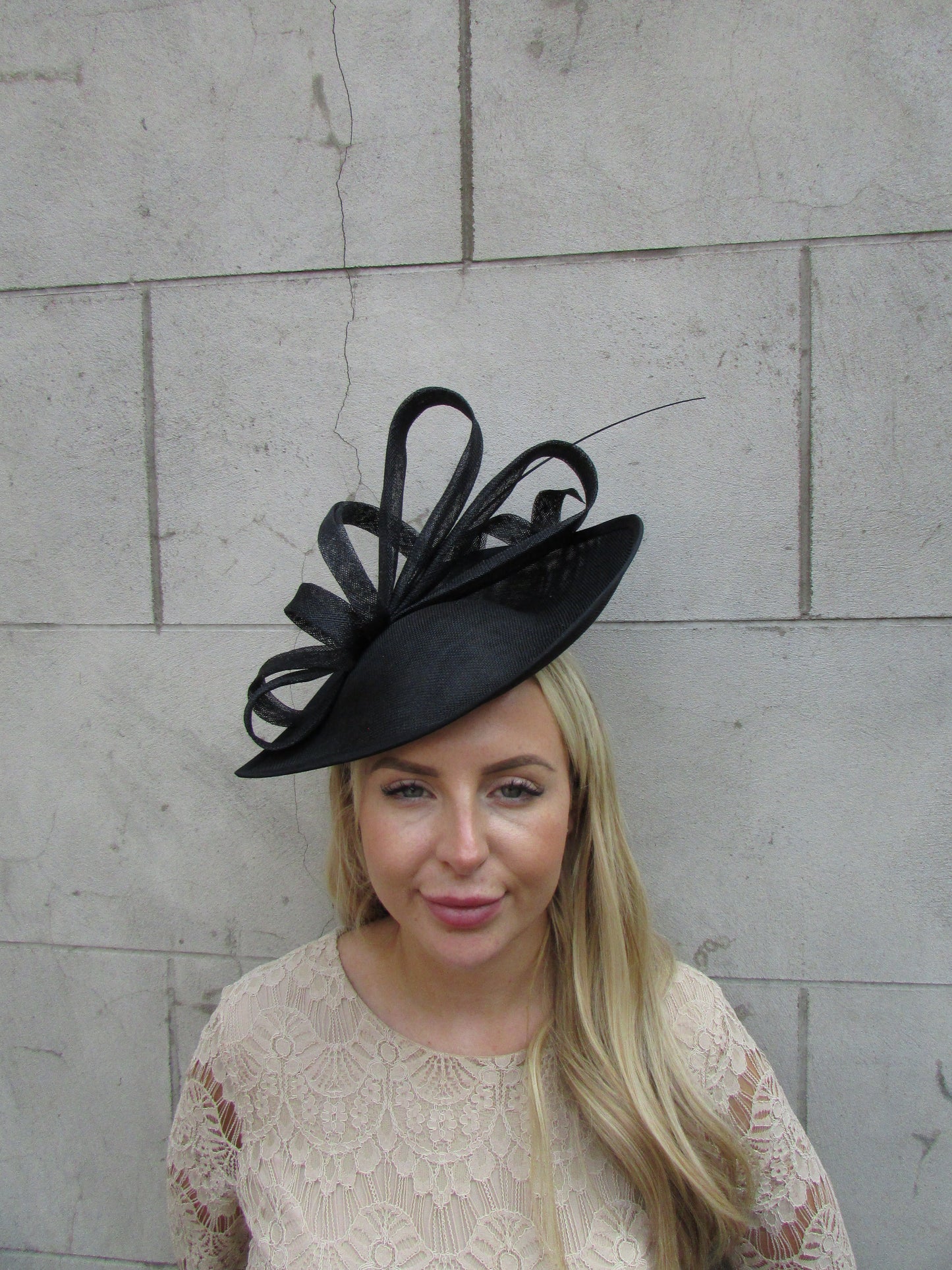 Large Black Teardrop Hatinator