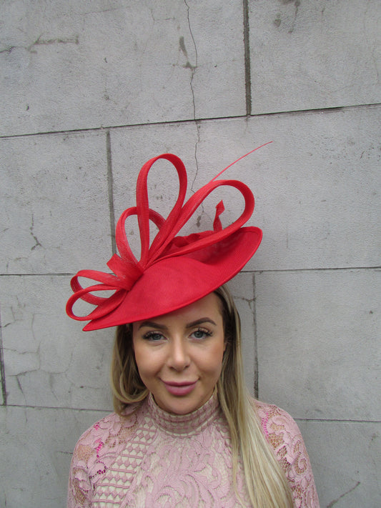 Large Red Statement Teardrop Hatinator