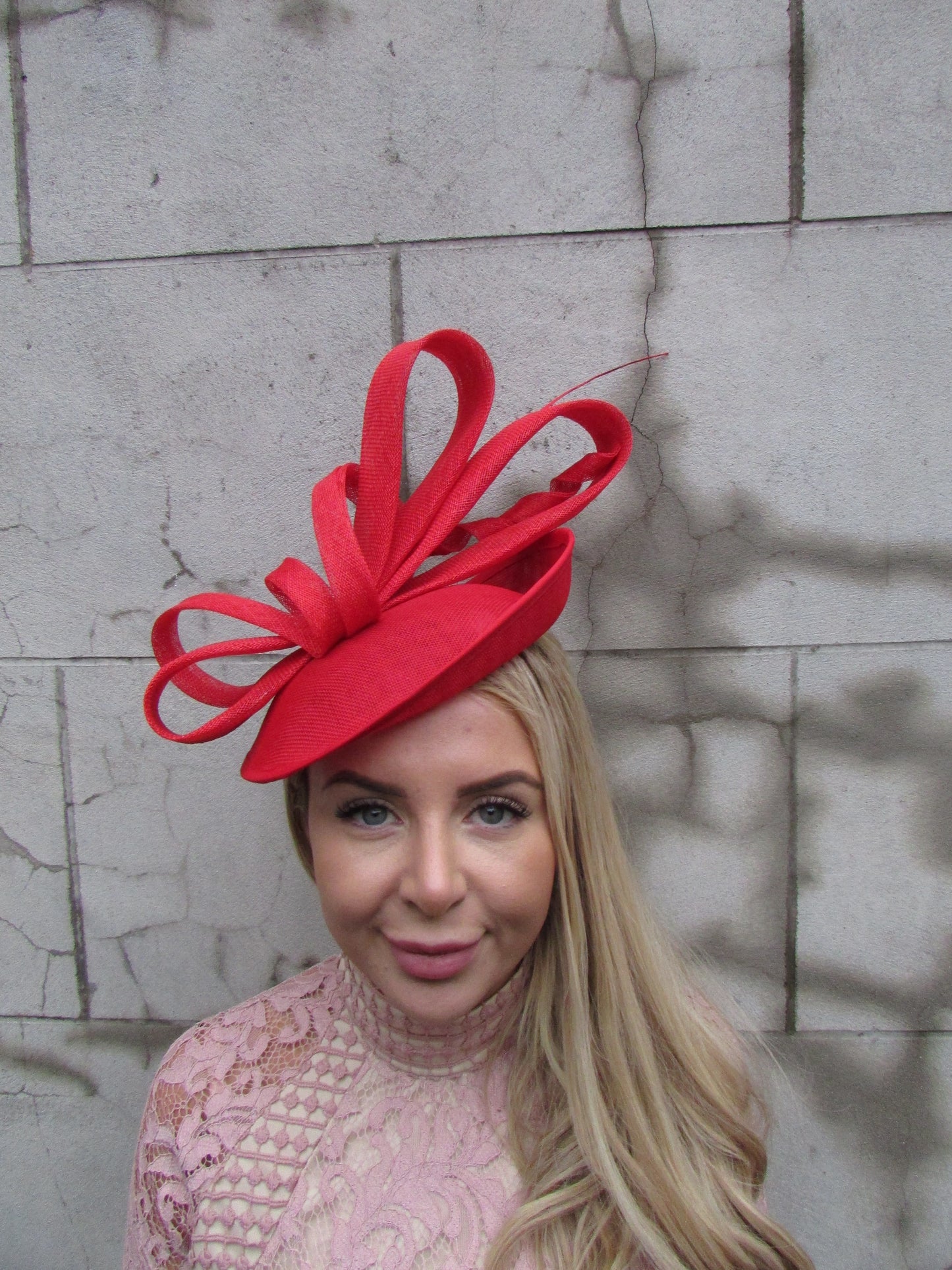 Large Red Disc Hatinator