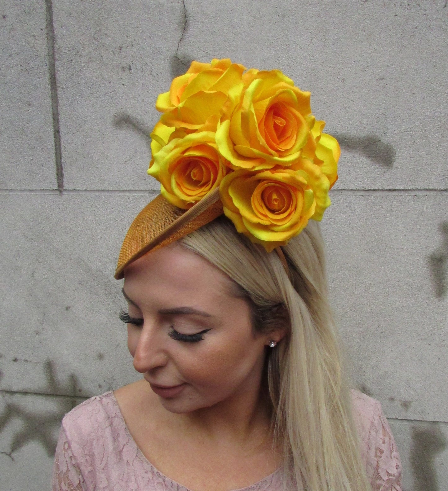 Mustard Rose Disc Hatinator