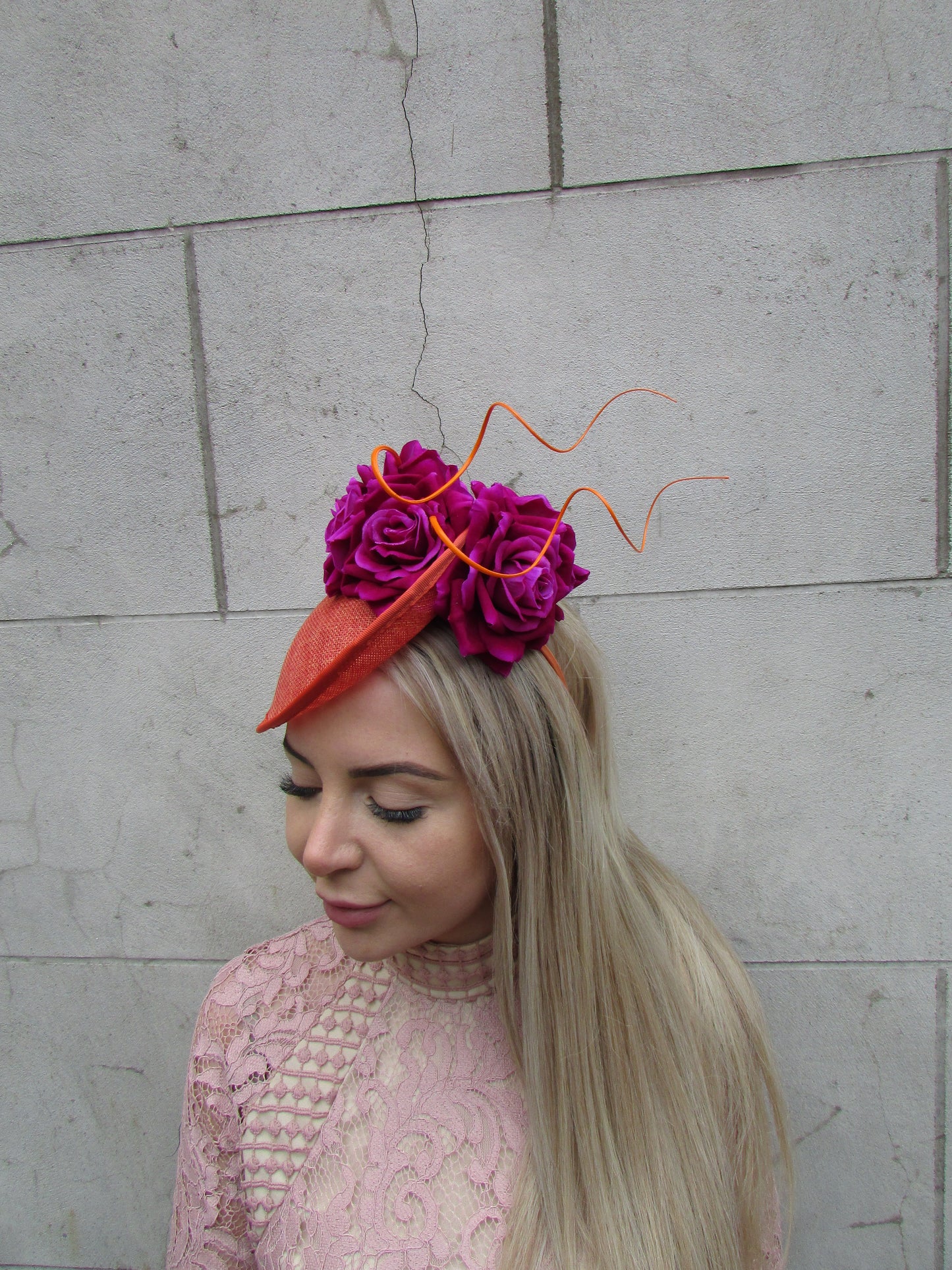 Orange & Pink Rose Disc Hatatinator