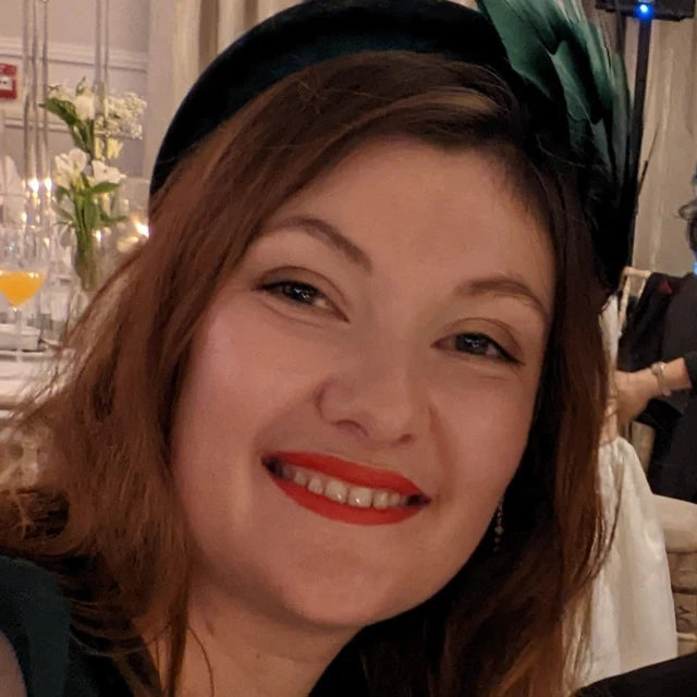 Bottle Green Feather Fascinator Headband