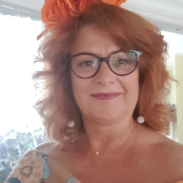 Orange Rose Statement Headband