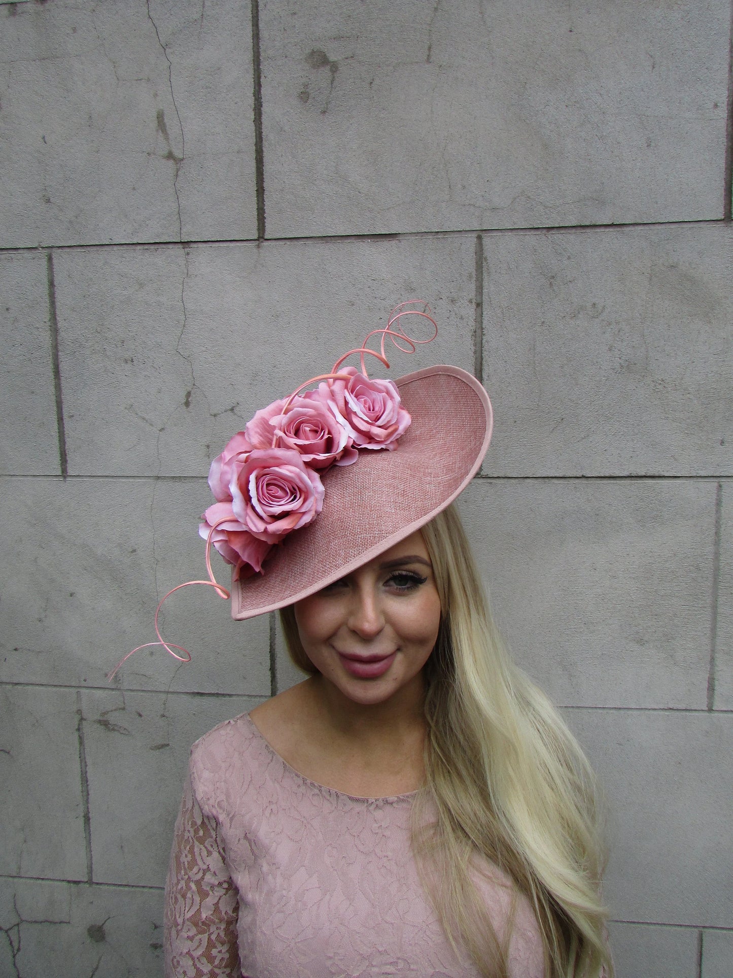 Large Nude Pink Teardrop