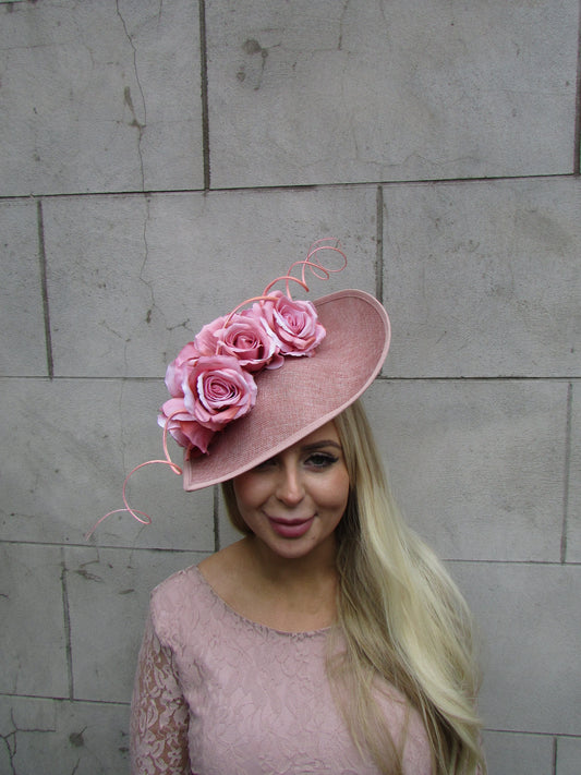 Large Nude Pink Teardrop