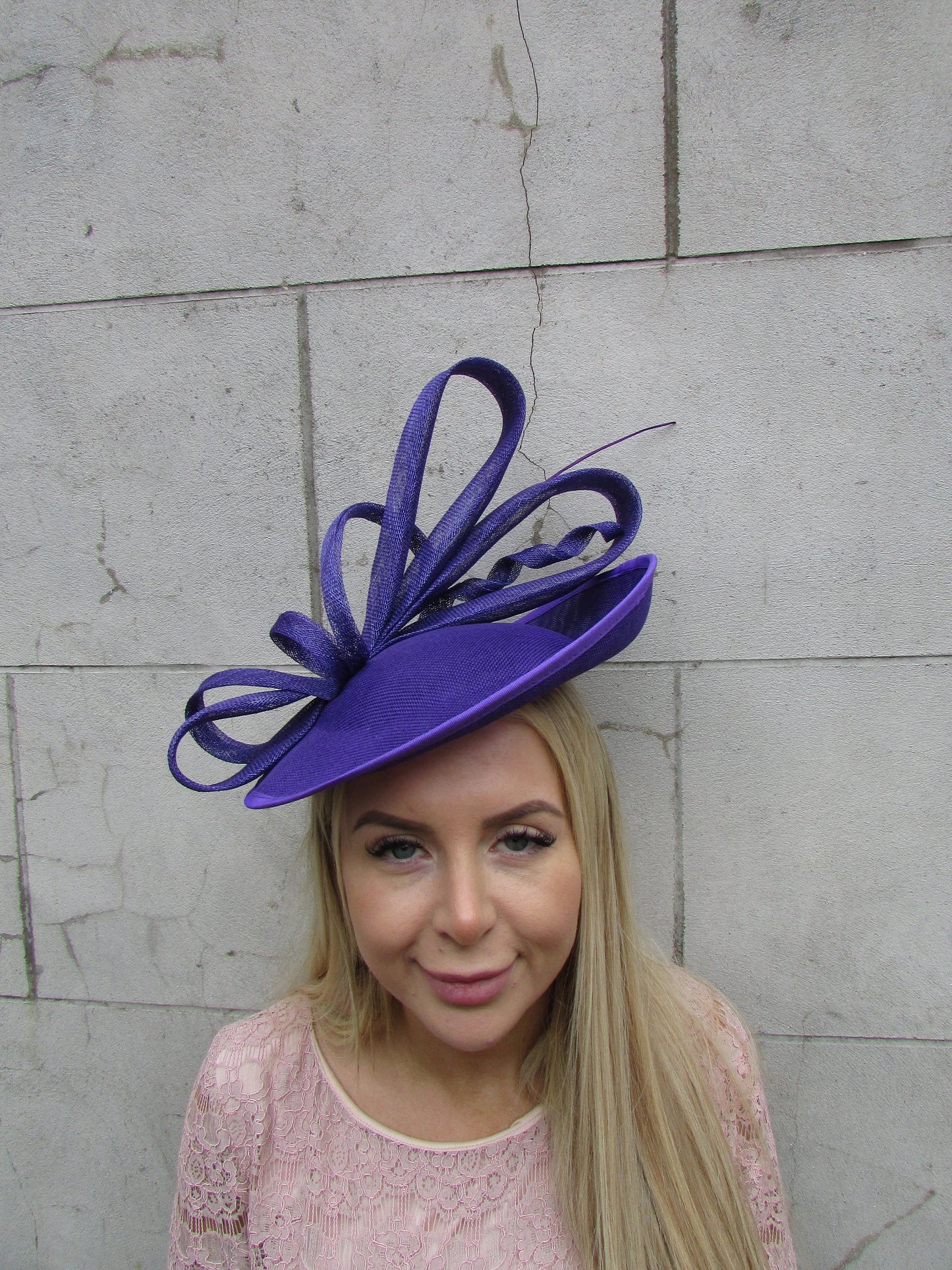Large Purple Disc Hatinator