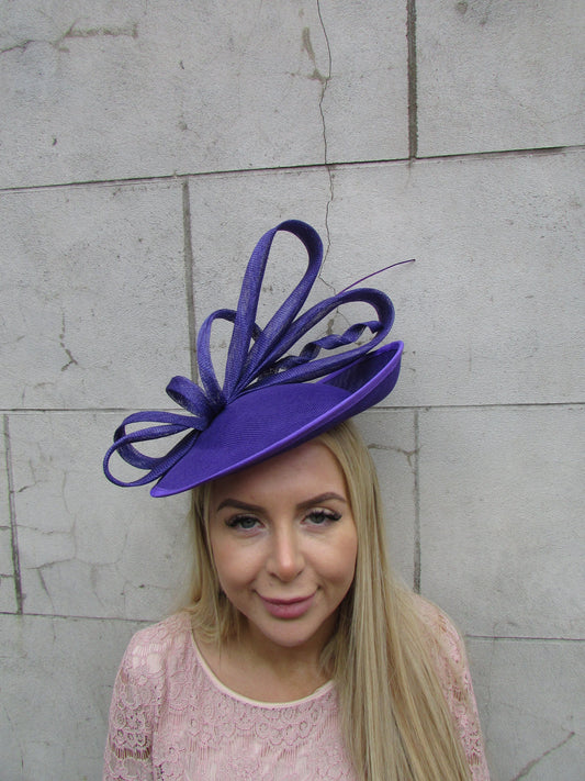 Large Purple Disc Hatinator
