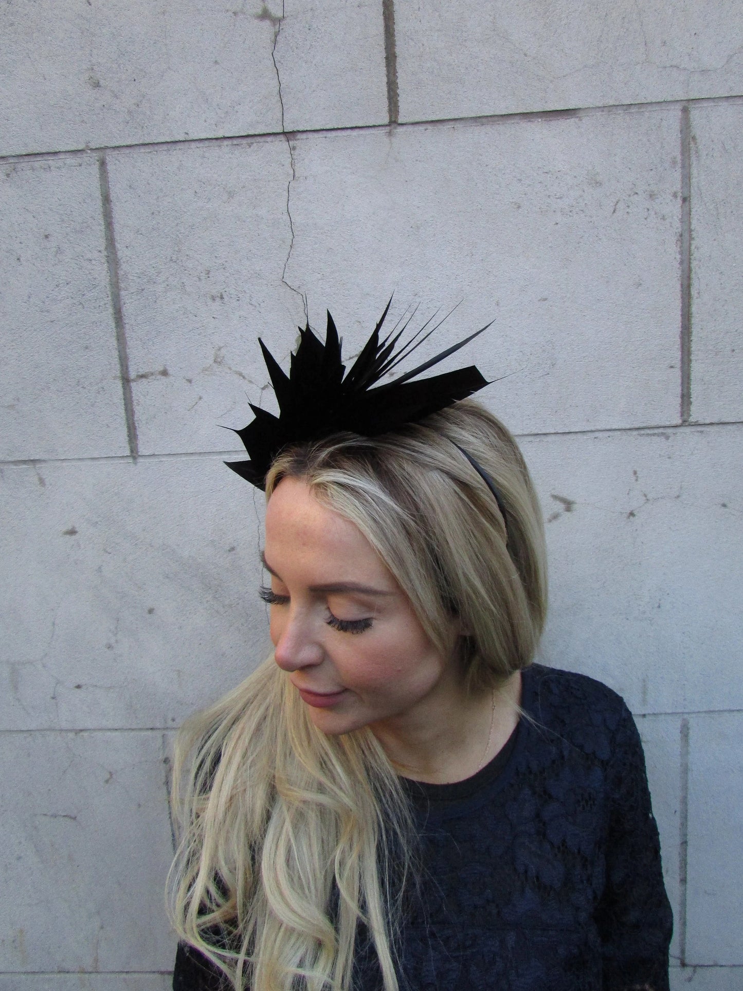 Black Feather Headpiece