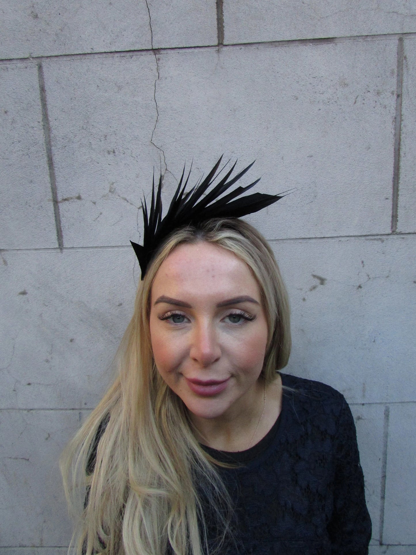 Black Feather Headpiece