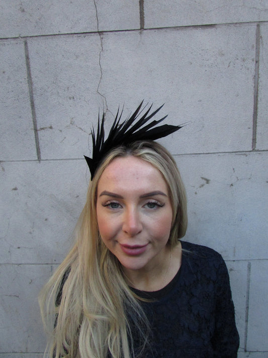 Black Feather Headpiece