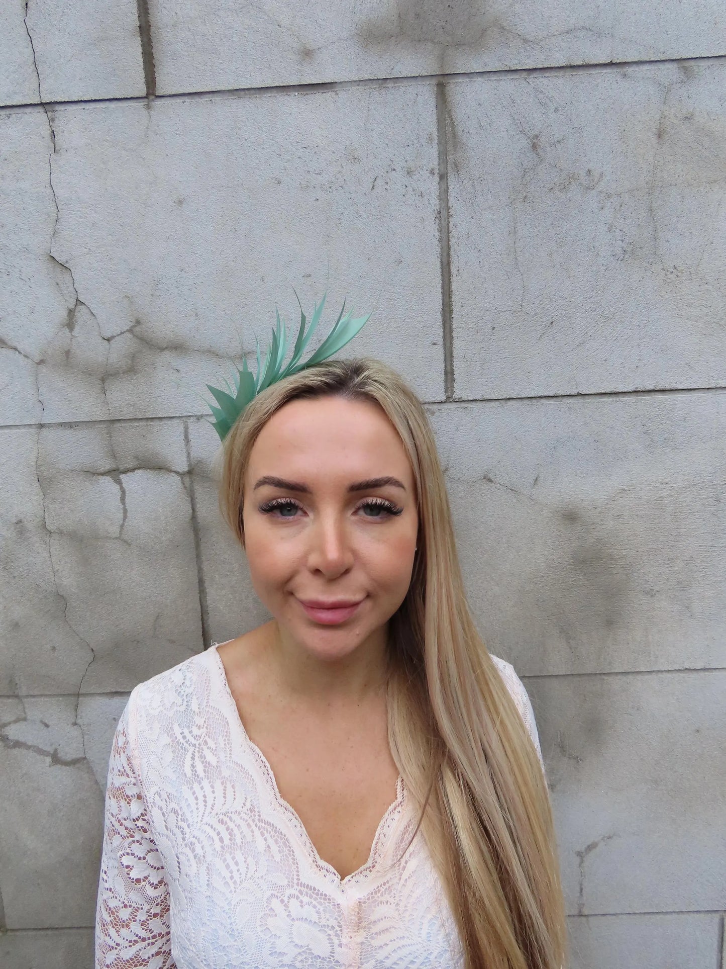 Sage Feather Headband