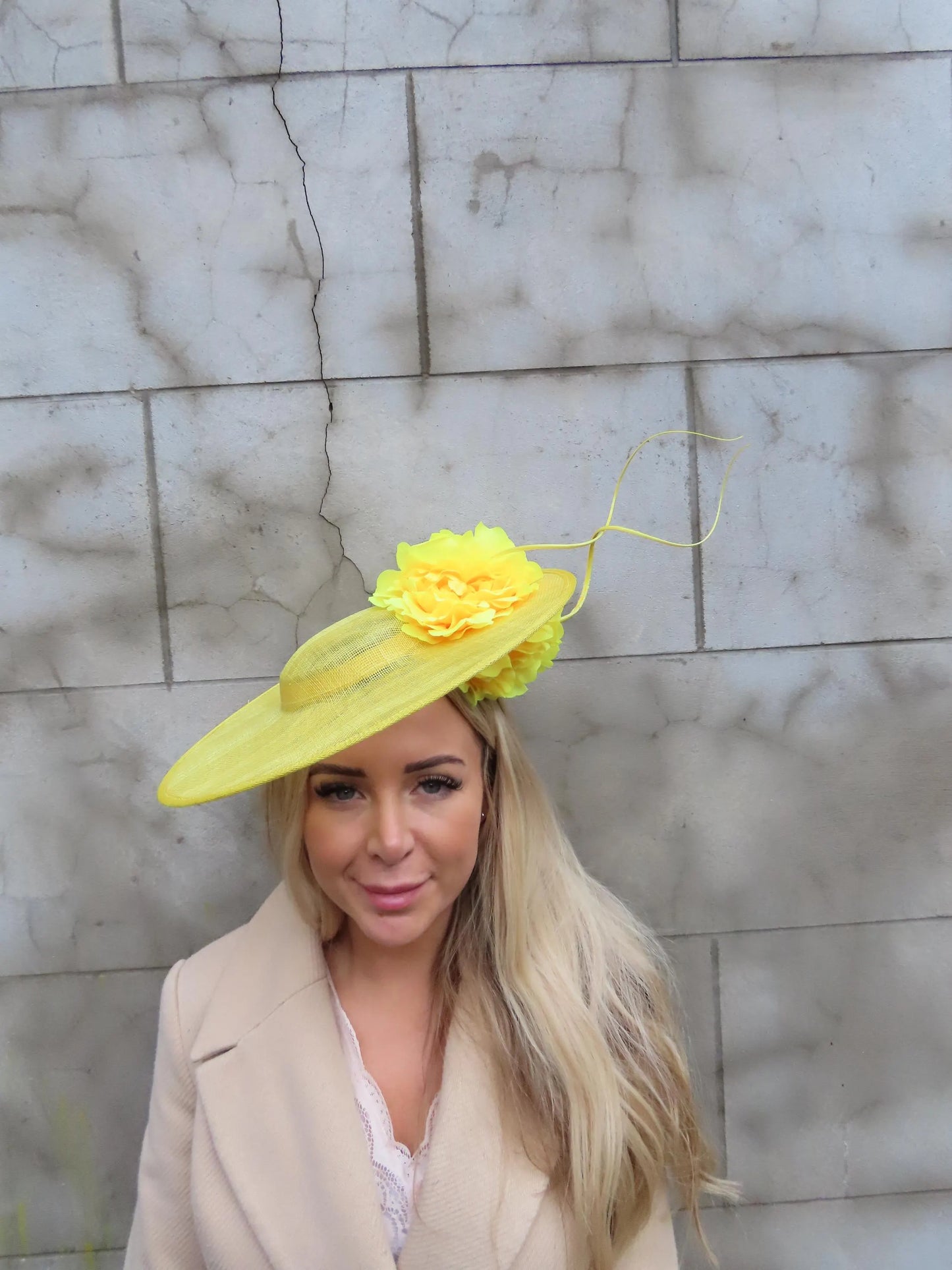 Yellow Floral Hatinator