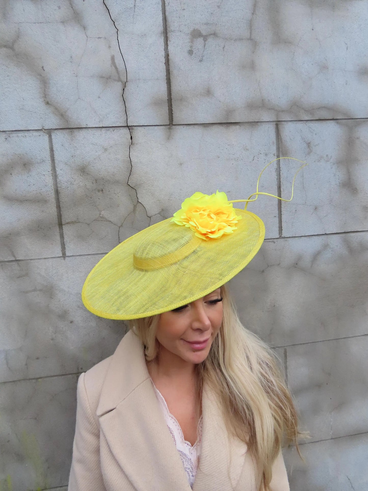 Yellow Floral Hatinator