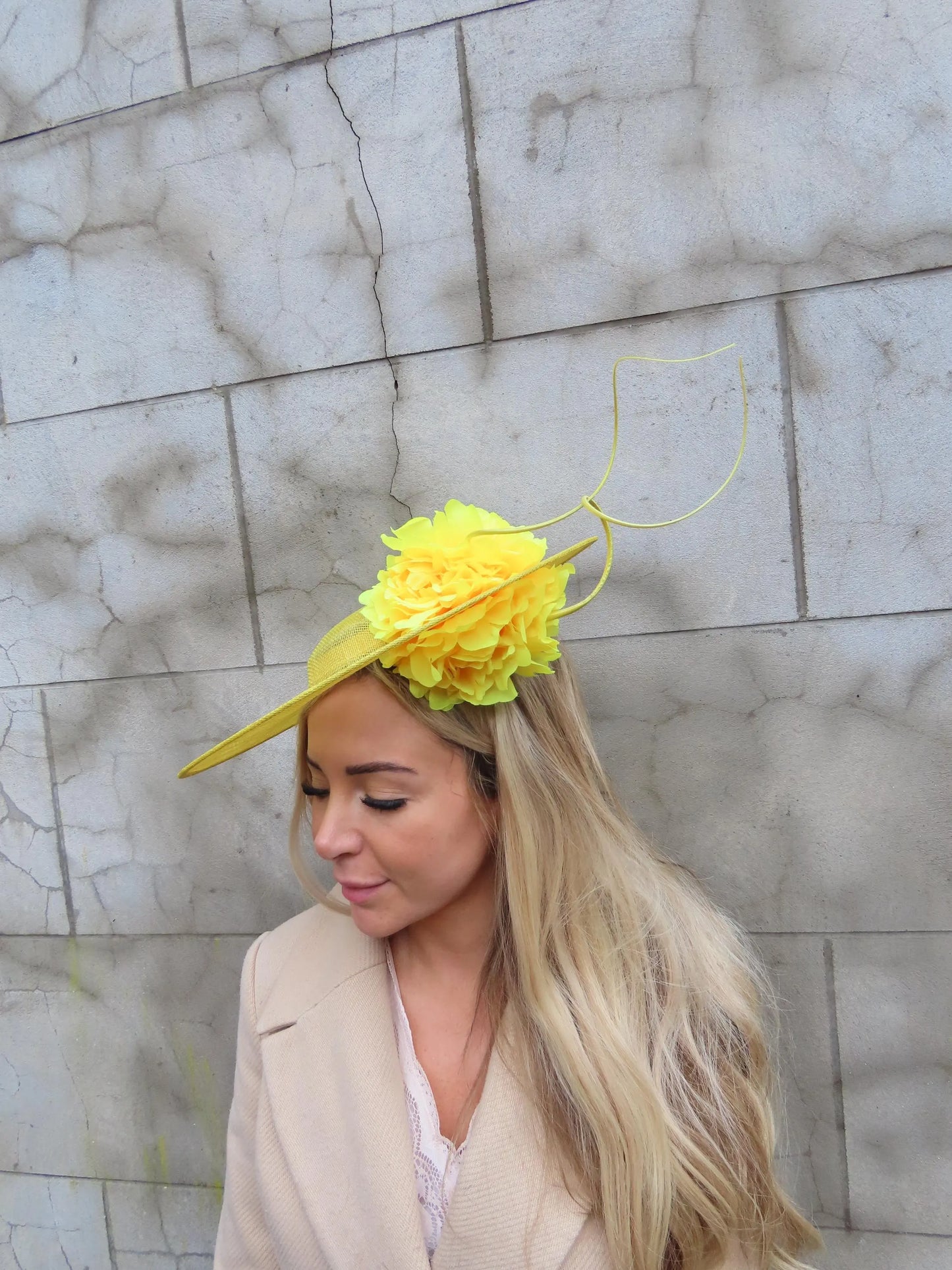 Yellow Floral Hatinator